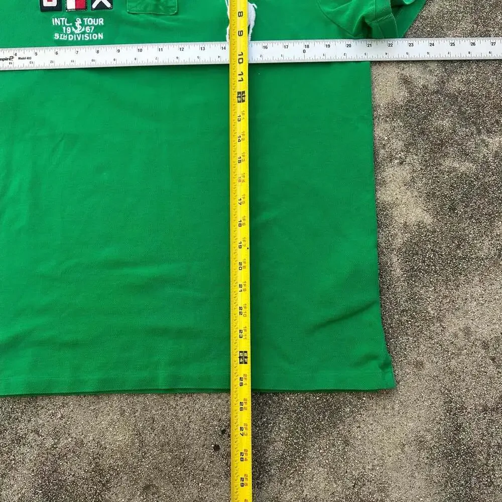 Polo Ralph Lauren Polo Shirt Size L Green Yacht Club